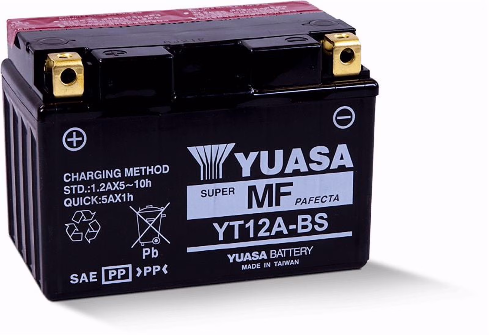 Yuasa Yt12a Bs Maintenance Free 12 Volt Battery