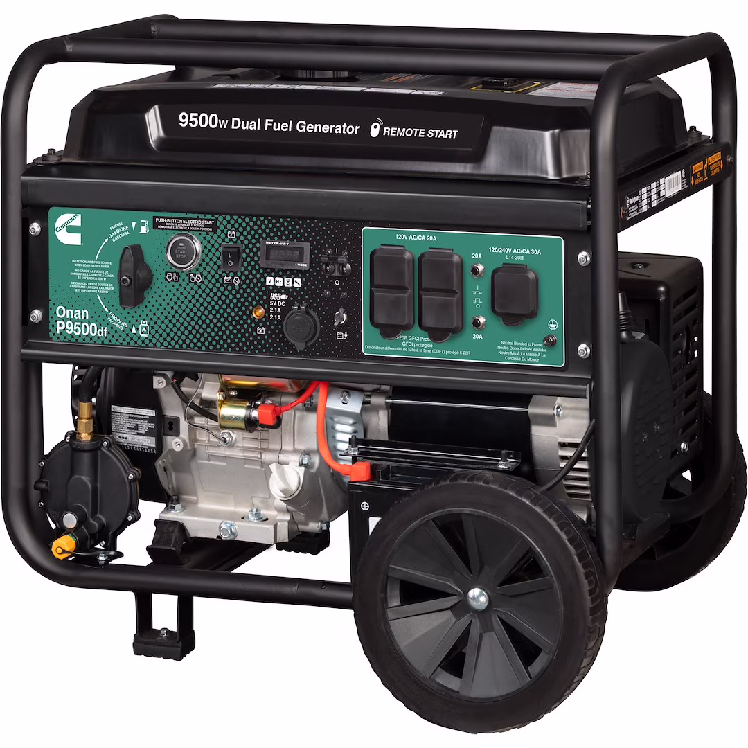 Cummins Power Generation A074Z438 Onan P9500df INVERTER GENERATORS RV