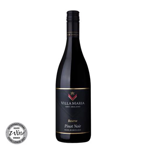 c151bee060abc25f383094724967e292ce29a0a7acb186a991fca11320b3c33e Villa Maria Pinot Noir Res Marl 2020 - 750ml - Image 1