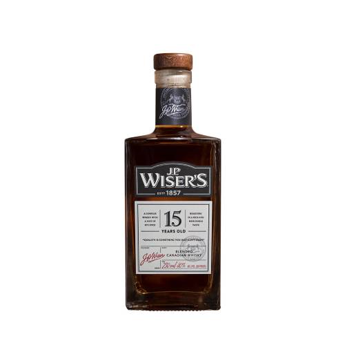 de3c6e3086a52380ad168f71f053a5250bad203866ab6d51f3fc9f8736d1f003 J. P. Wisers 15 year Canadian Whiskey - 750ML - Image 1