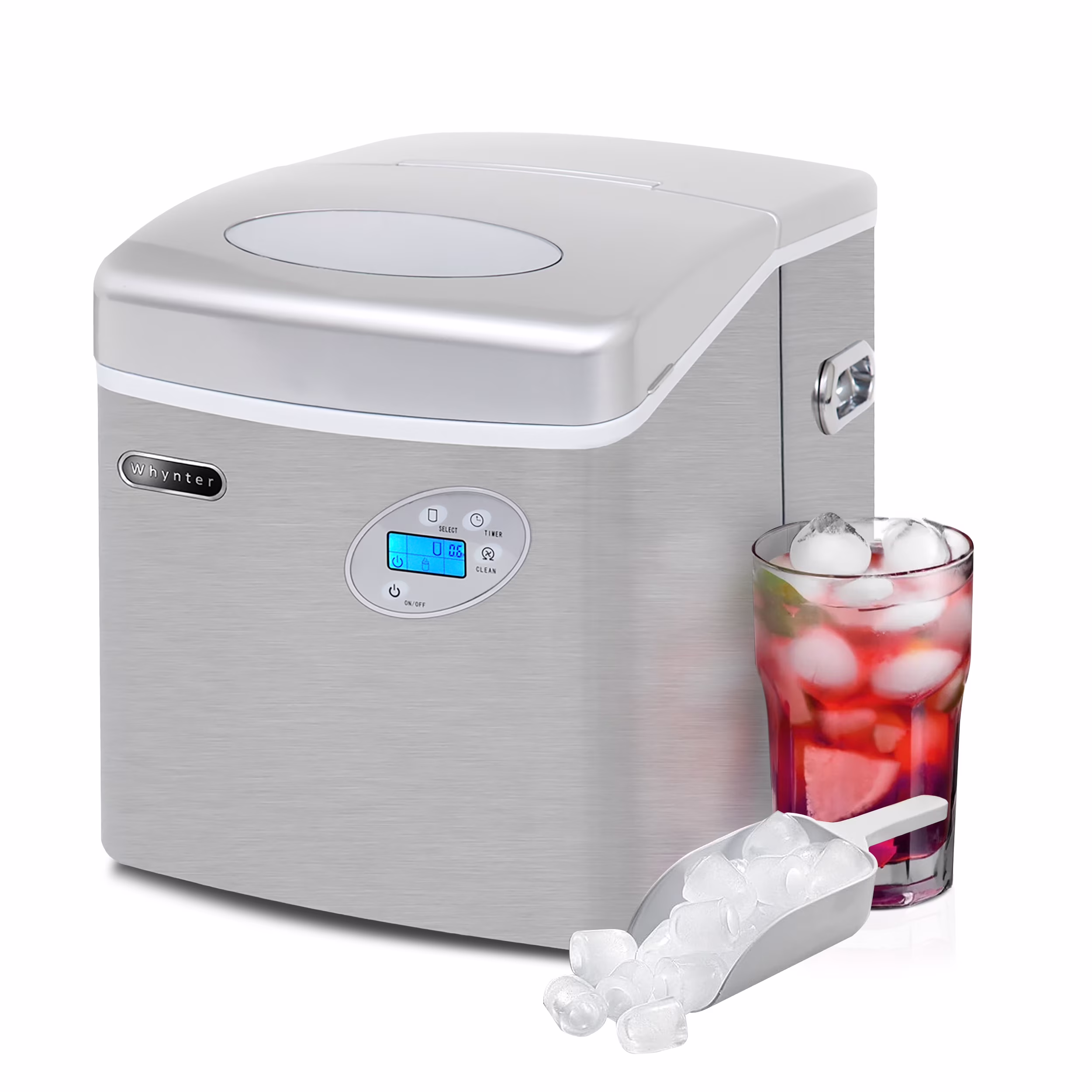 Whynter Stainless Steel Countertop Ice Maker